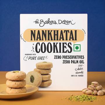 The Baker's Dozen Nankhatai Cookies