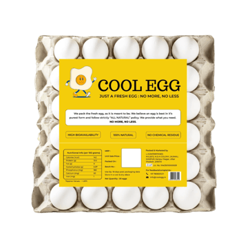 Cool Eggs - 30 pcs White Eggs
