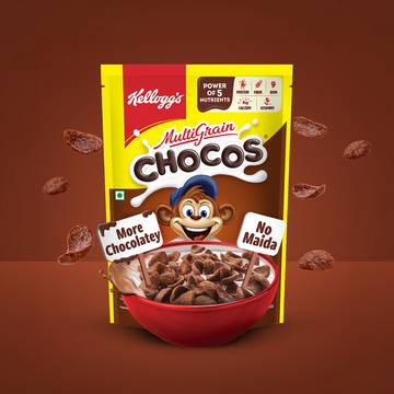 Kellogg's Multigrain Chocos More Chocolatey, No-Maida