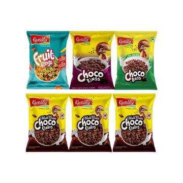 Kwality Multigrain Chocos & Cereal Combo Pack