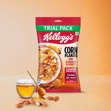 Kellogg's Almonds & Honey Corn Flakes