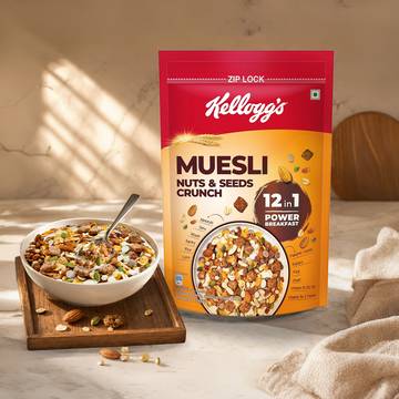 Kellogg's Muesli Nuts & Seeds Crunch Muesli