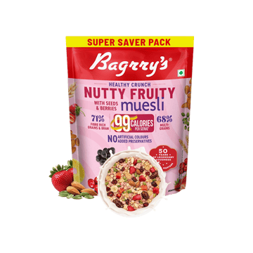 Bagrry's Healthy Crunch Nutty Fruity Muesli
