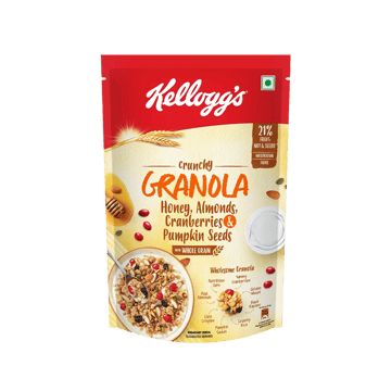 Kellogg's Crunchy Muesli Granola Cereal (Almonds, Strawberries & Pumpkin Seeds)