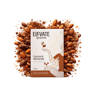 Elevate Cocoa & Almond High protein Granola