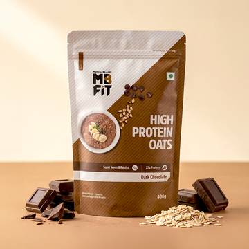 MuscleBlaze High Protein Oats (Dark Chocolate Flavour)