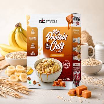 Doctor's Choice High Protein Oats - Banana Caramel