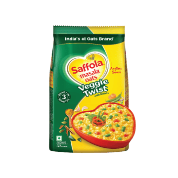 Saffola Masala Veggie Twist Oats