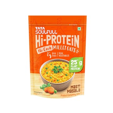 Tata Soulfull No Cook Millet Masala Hi Protein Oats