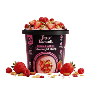 True Elements Berried in Bliss Overnight Oats