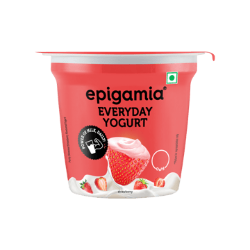 Epigamia Everyday Flavoured Yogurt - Strawberry