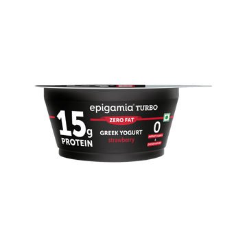 Epigamia Turbo Strawberry Protein Yogurt