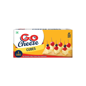 Go Squares Processed Cheese Cubes