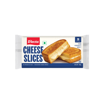 D'lecta Processed Cheese Slices (400 g)