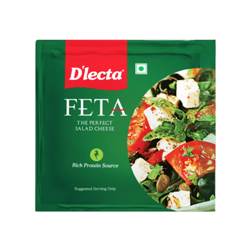 D'lecta Feta Cheese Block - Rich in Protein