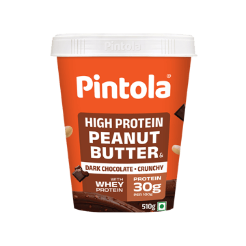 Pintola High Protein Dark Chocolate Crunchy Peanut Butter