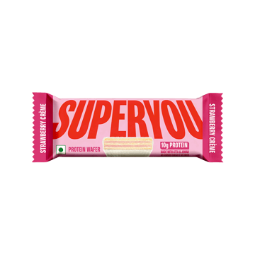 SuperYou Strawberry Creme Wafer Protein Bar