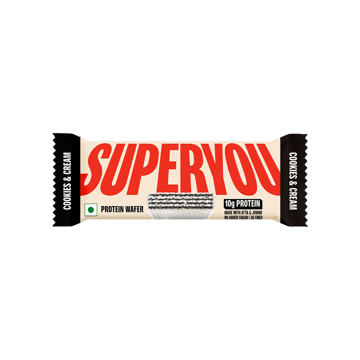 SuperYou Cookies & Cream Wafer Protein Bar