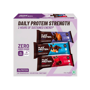 RiteBite Max Protein Daily 10 g Protein Bar Pack Box (Assorted)