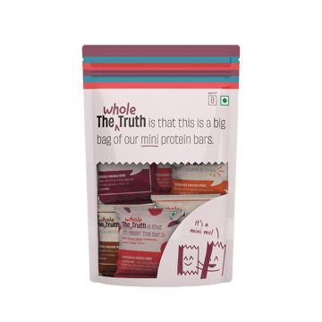 The Whole Truth Assorted Mini Protein Bar Pack (Date Sweetened)