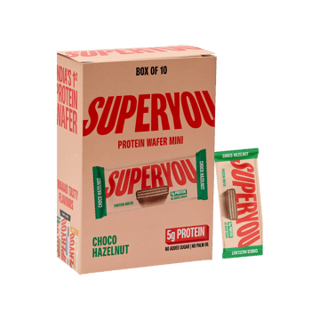 SuperYou Mini Choco Hazelnut Protein Wafer Bar