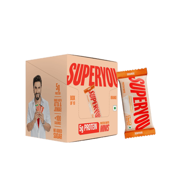 SuperYou Orange Mini Wafer Protein Bar Pack
