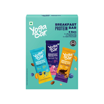 Yoga Bar Assorted Breakfast Protein Bar Pack - Pack of 6