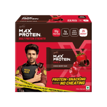 RiteBite Max Protein Choco Berry 10g Protein Bar Pack