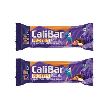 Calibar 20 g Almond Choco Crispy Protein Bar