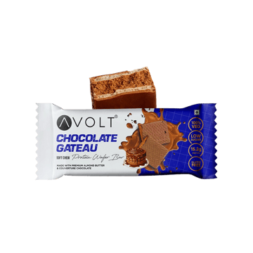 Avolt Chocolate Gateau 15.5g Protein Wafer Bar