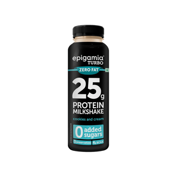Epigamia Turbo Cookies & Cream Protein Milkshake