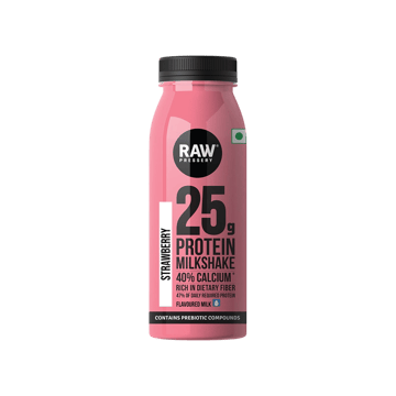 Raw Pressery Strawberry Protein Milkshake