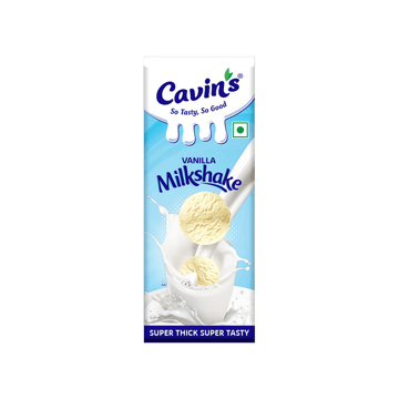 Cavin's Vanilla Milkshake