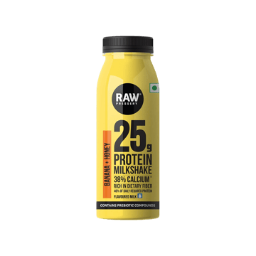 Raw Pressery Banana Honey Protein Milkshake