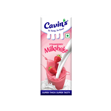 Cavin's Strawberry Milkshake