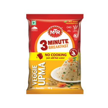 MTR 3 Minute Veggie Upma Breakfast Mix