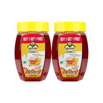 Apibee Natural Farm Honey (Buy 1 Get 1 Free)
