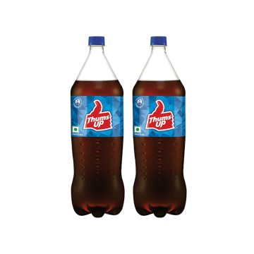 Thums Up Cola Soft Drink (2.25 l) - Pack of 2