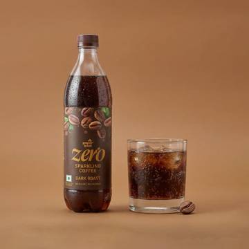 Paper Boat Zero Dark Roast Coffee Sparkling Drink (Sugar Free)