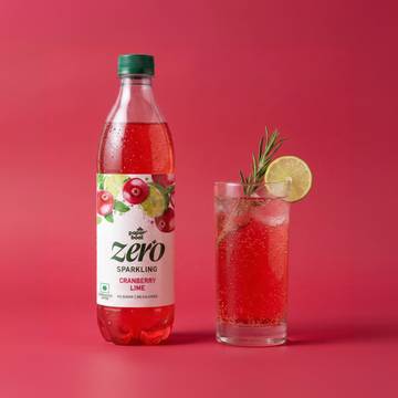 Paper Boat Zero Cranberry Lime Sparkling Drink