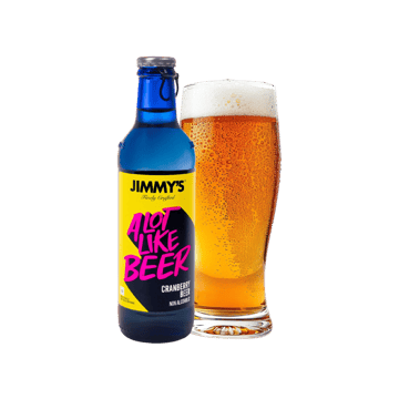 Jimmy's Cranberry Non-Alcoholic Beer