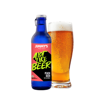 Jimmy's Peach Non-Alcoholic Beer