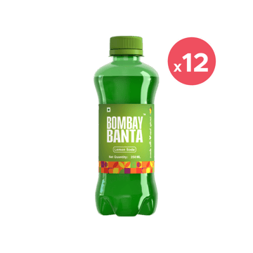 Bombay Banta Lemon Soda Pack of 12