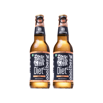 Coolberg Diet Peach Non-Alcoholic Beer - Pack of 2