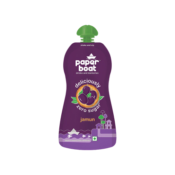 Paper Boat Jamun, Fruit Juice (Zero Added Sugar, Low Calorie)