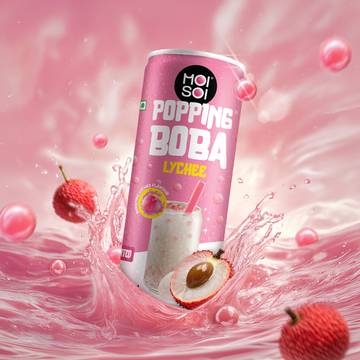 Moi Soi Popping Lychee Boba Drink