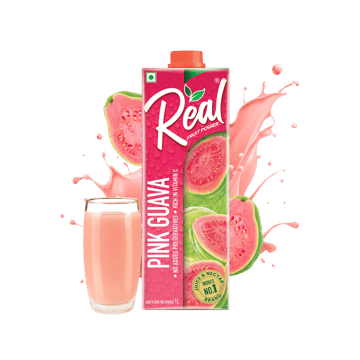 Real Fruit Power Pink Guava Juice