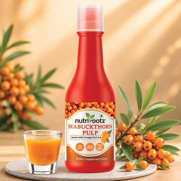 Nutrirootz Sea buckthorn Pulp Dietary Supplement Juice
