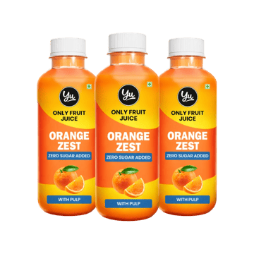 Yu Orange Zest Fruit Juice with Pulp