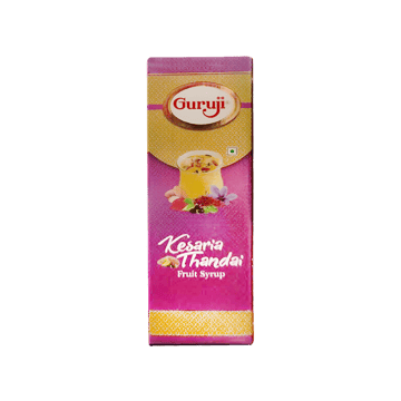 Guruji Kesaria Thandai Syrup